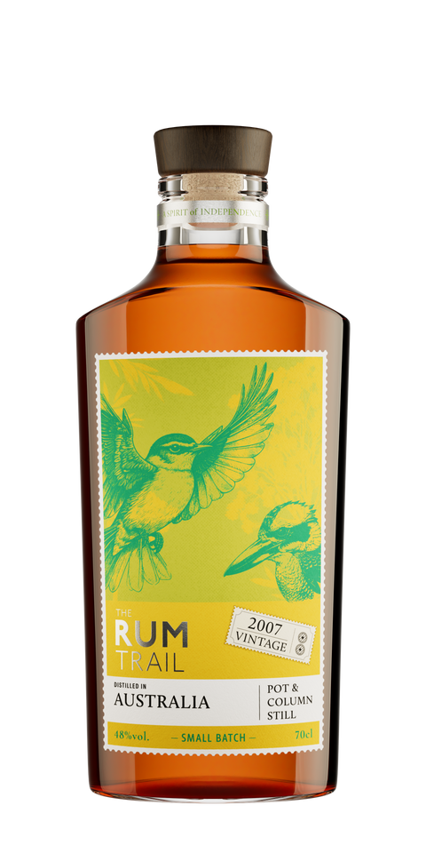 Australia - 17 year old 'Pot & Column Still Rum' Bourbon Barrels The Rum Trail 48%