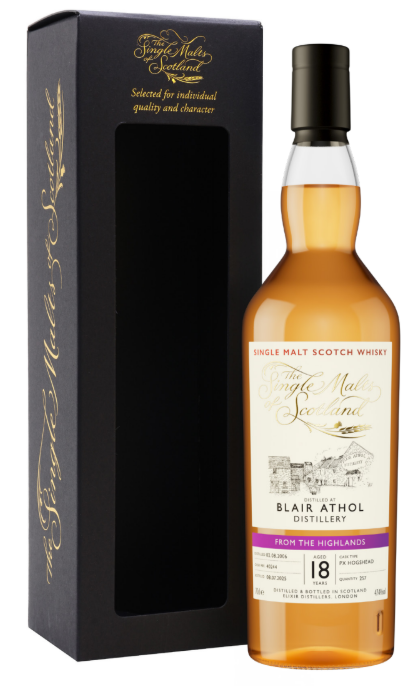 Blair Athol - 18 year old PX Sherry Hogshead #40245 Single Malts of Scotland 47.1%