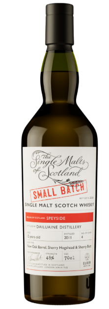 Dailuaine - 12 year old New Oak Barrels, Sherry Hogshead & Butt 'Small Batch' Single Malts of Scotland 48%