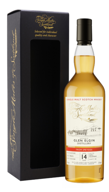 Glen Elgin - 14 year old Refill Hogshead #806576 Single Malts of Scotland 57.5%
