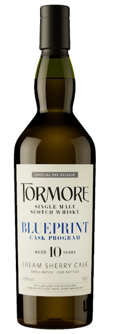 Tormore - 10 year old 'Blueprint 01' Cream Sherry Cask 48%