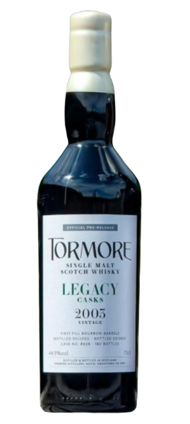 Tormore - 21 year old 1st Fill Bourbon Barrel #647 'Legacy Casks' 48.4%