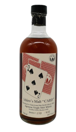 Hanyu - Ichiro's Malt Five of Spades Cask #9601 Bot.2008 60.5%