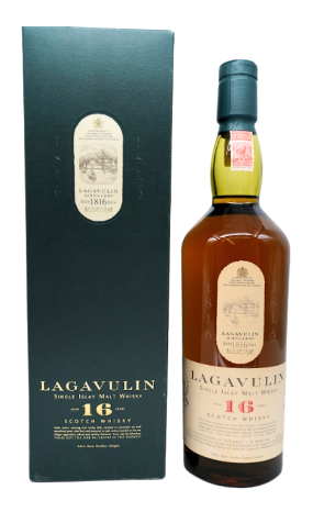 Lagavulin - 16 year old White Horse Screen Print Bot.1980s First Batch 43%