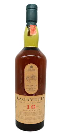 Lagavulin - 16 year old White Horse Screen Print Bot.1980s 43%