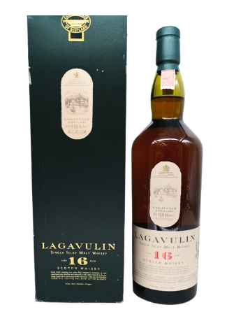 Lagavulin - 16 year old White Horse Screen Print Bot.1990s 43%