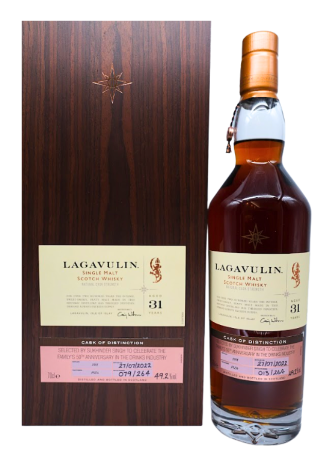 Lagavulin - 31 year old Cask of Distinction #P5D4 Selected by Sukhinder Singh 49.2%