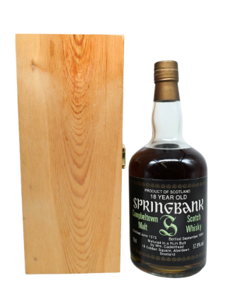 Springbank - 18 year old Rum Butt Cadenhead 57.9%
