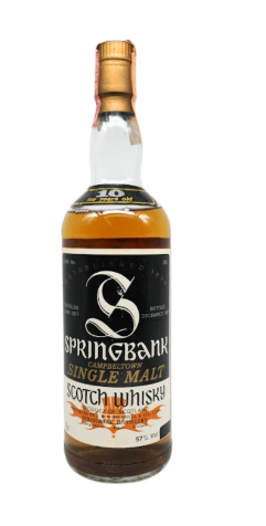 Springbank - 10 year old Cask #228 Bot.1987 57%