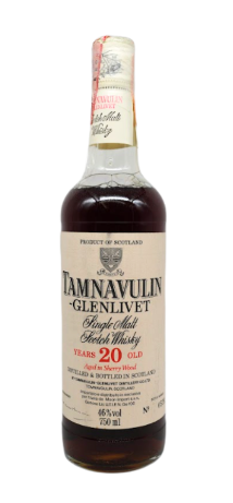 Tamnavulin - 20 year old Bot.1980s Moon Import 46%